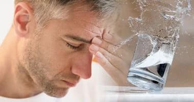 أعراض نقص الماء في الجسم