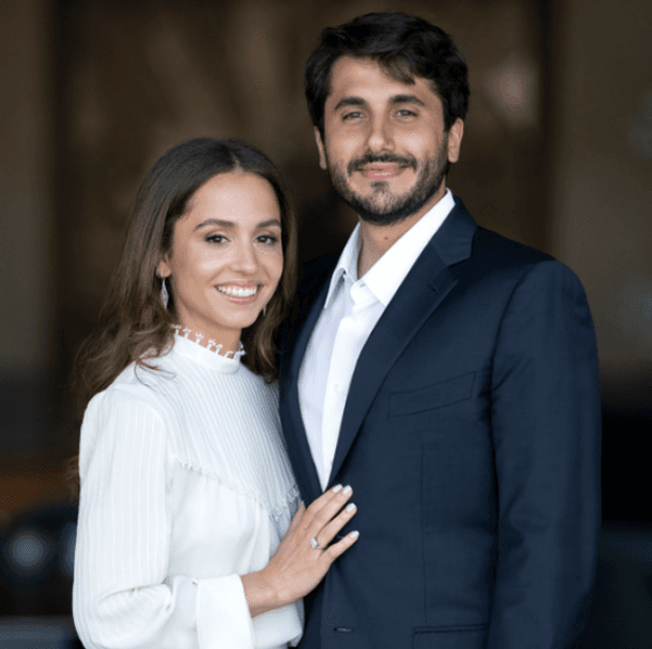 الأميرة إيمان والسيد جميل ترميوتس يرزقان بأمينة
