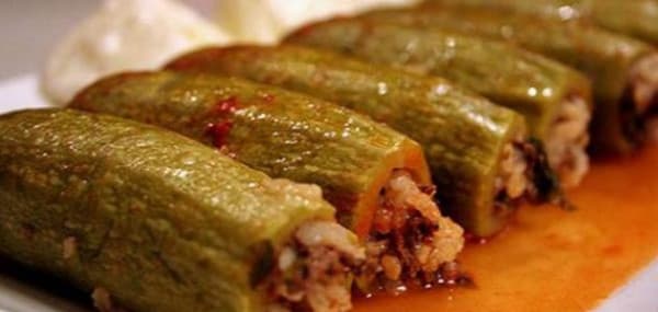 طريقة تحضير الكوسا المحشي بدون لحمة
