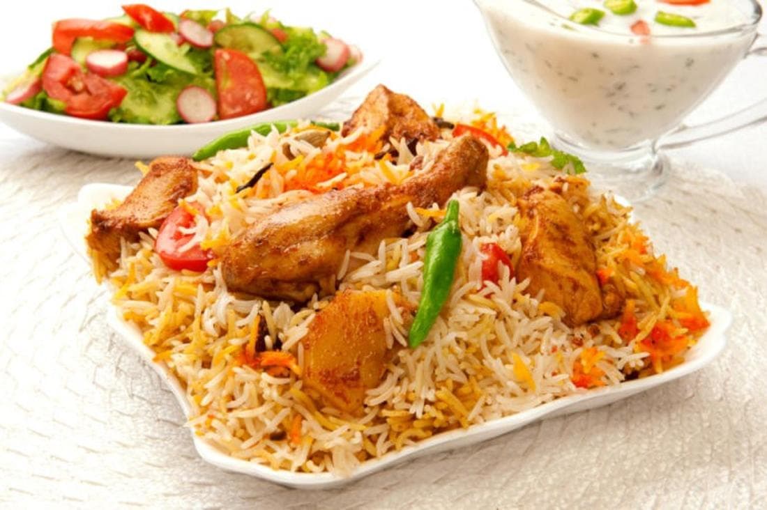 طريقة تحضير برياني الدجاج الهندي