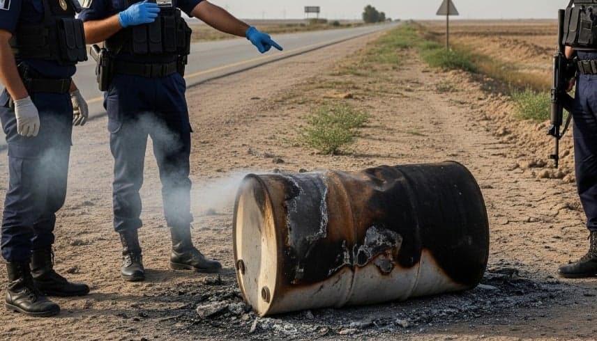 العراق.. جثة مقطعة ومحترقة في برميل