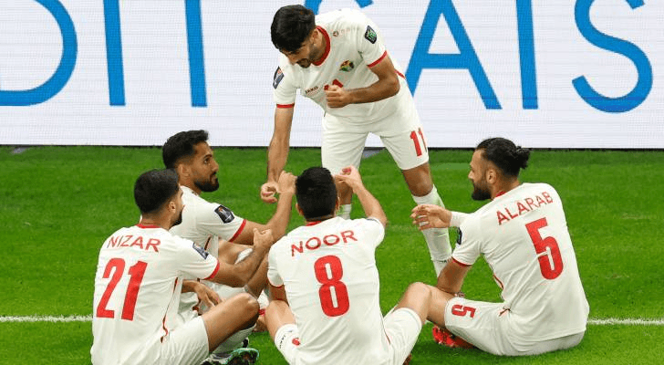 النشامى يتعادل مع الشمشون الكوري 1-1