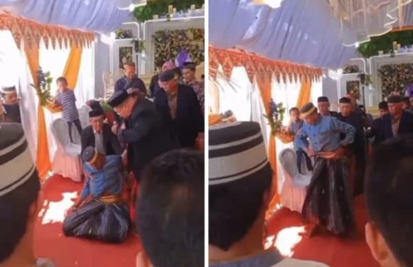 بالفيديو.. وفاة شخص طعن نفسه باستعراض أمام عروسين